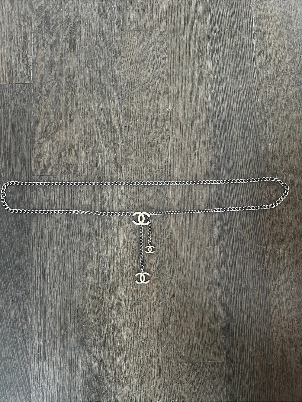 CHANEL authentic silver